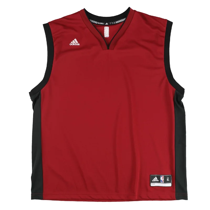 Men's Graphic - Printed Casual Shirts with Pop - Culture References for a Fun and Stylish LookAdidas Mens Blank Nba Jersey