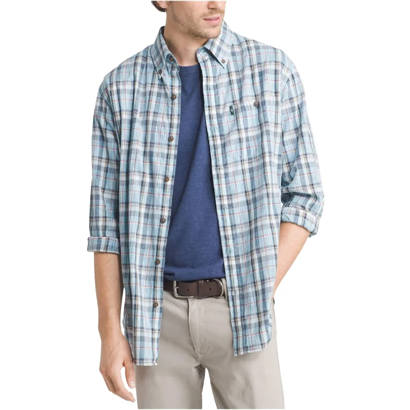 Men's Organic Cotton Casual Shirts with a Soft Handfeel for Everyday ComfortG.H. Bass & Co. Mens Madawaska Trail Button Up Shirt