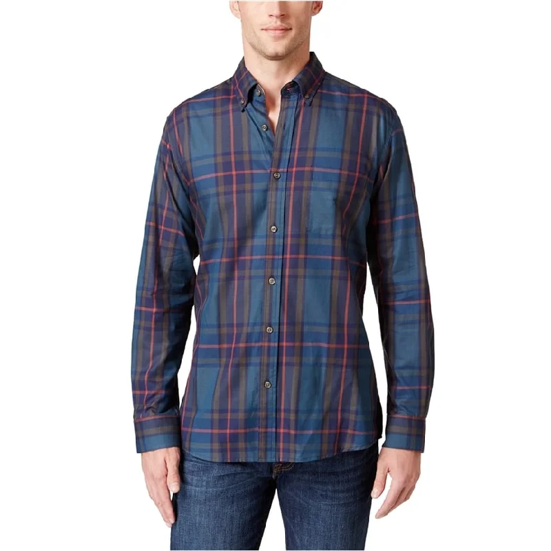 Men's Moisture - Wicking Performance Fabric Casual Shirts for Outdoor ActivitiesTricots St Raphael Mens Plaid Button Up Shirt