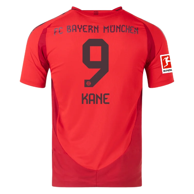 Men's Moisture - Wicking Lacrosse Jerseys with Mesh Panels for Optimal Performance on the Fieldadidas Bayern Munich Authentic Harry Kane Home Jersey w/ Bundesliga Patch 24/25 (Red)