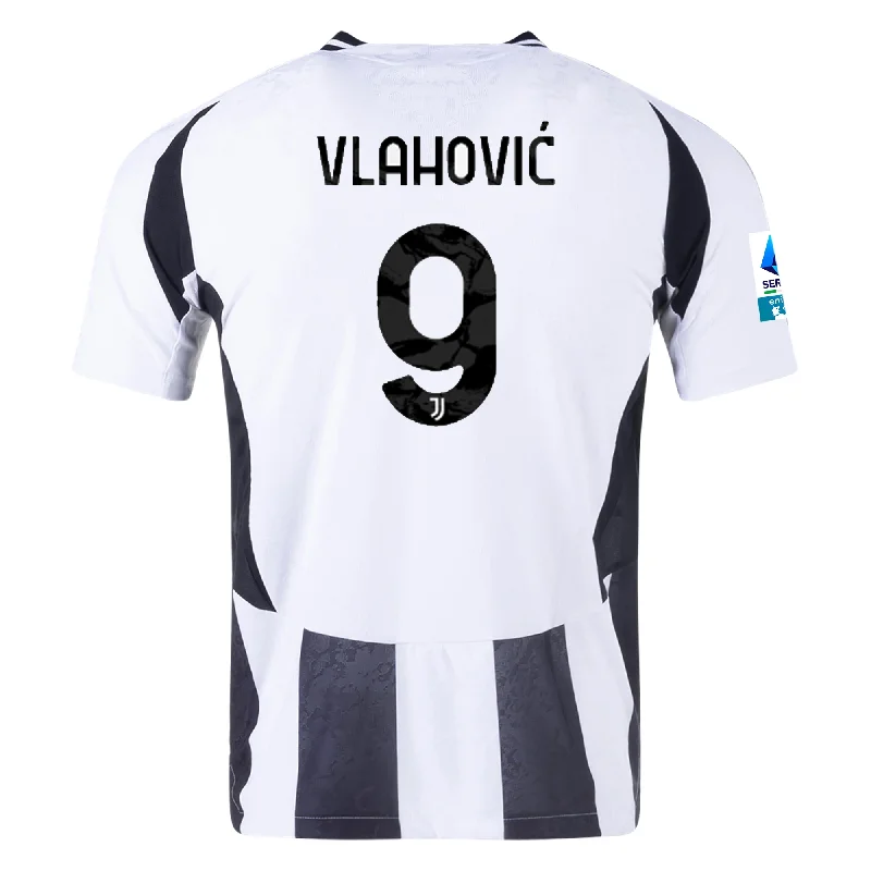 Men's Limited - Release American Football Jerseys of Rookie Stars for Early Adopters and Fansadidas Juventus Authentic Dušan Vlahović Home Jersey w/ Serie A Patch 24/25 (White/Black)