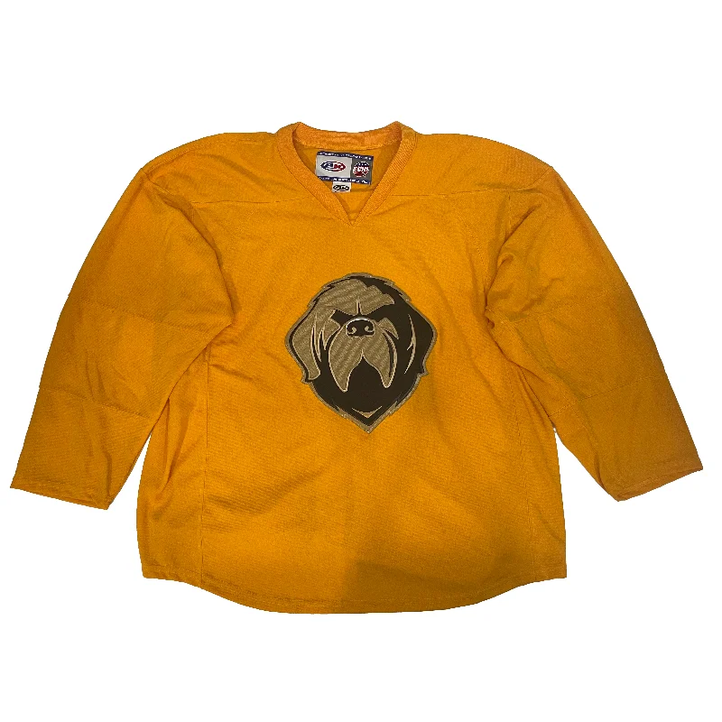 Men's Limited - Release American Football Jerseys of Rookie Stars for Early Adopters and FansAthletic Knit - Used ECHL Practice Jersey (Yellow)