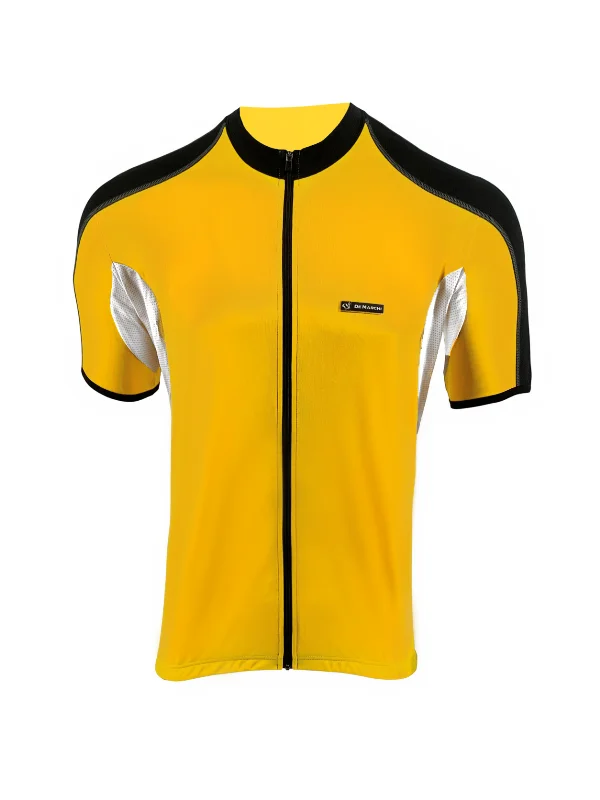 Men's Retro Hockey Jerseys with Classic Stripes and Logos for a Nostalgic Hockey AestheticDe Marchi Contour Plus Jersey - Mens -  Imola Yellow - RRP: £60