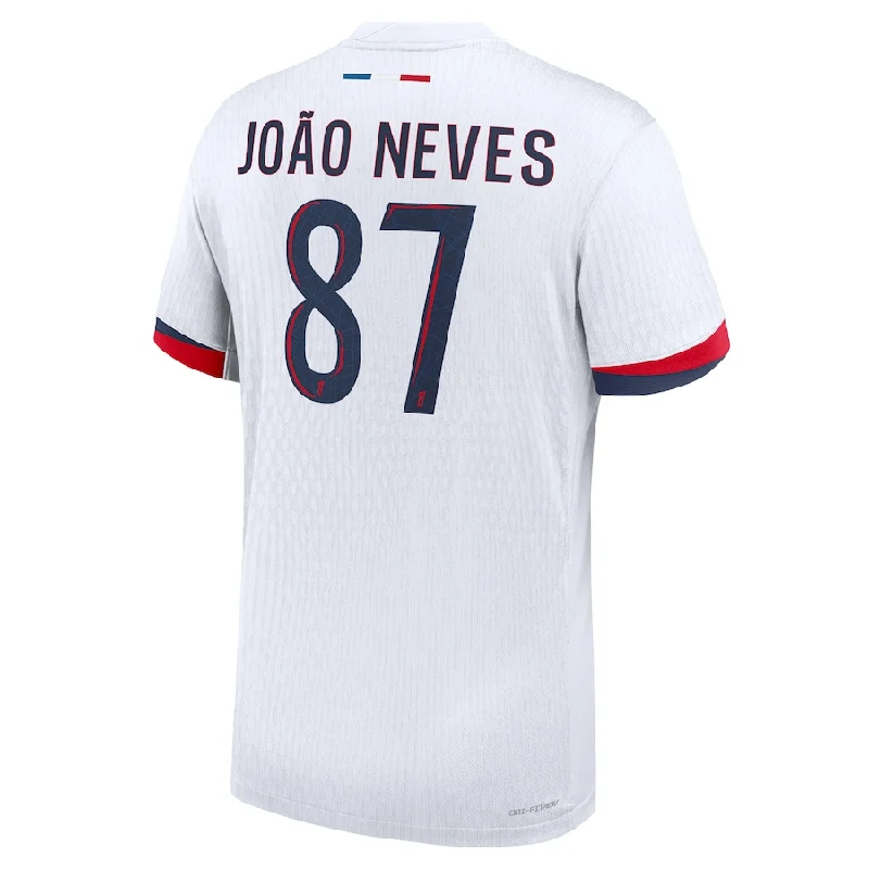 Men's Basketball Jerseys in Sleeveless Design for Enhanced Mobility on the CourtNike Paris Saint-Germain Authentic Joao Neves Away Jersey 24/25 (White/Midnight Navy)