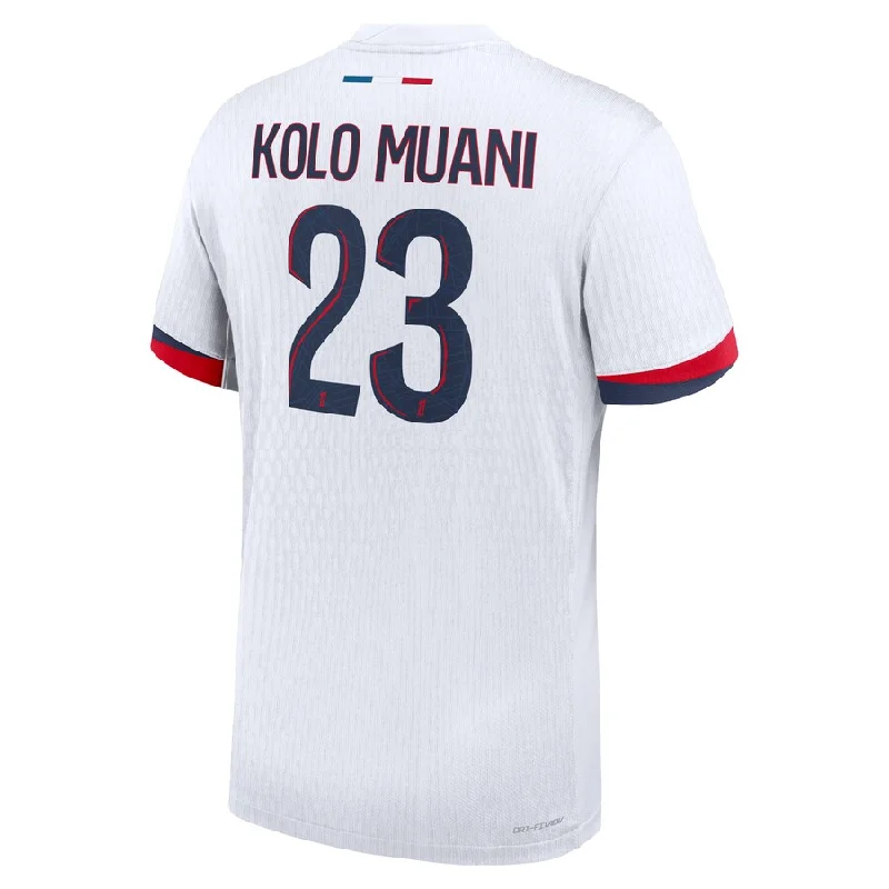 Men's Throwback Rugby Jerseys of Historic Matches and Teams for Rugby History BuffsNike Paris Saint-Germain Authentic Kolo Muani Away Jersey 24/25 (White/Midnight Navy)