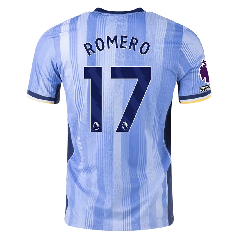 Men's Limited - Release American Football Jerseys of Rookie Stars for Early Adopters and FansNike Tottenham Cristian Romero Authentic Away Jersey w/ EPL + No Room For Racism Patches 24/25 (Cobalt Bliss/Binary Blue)