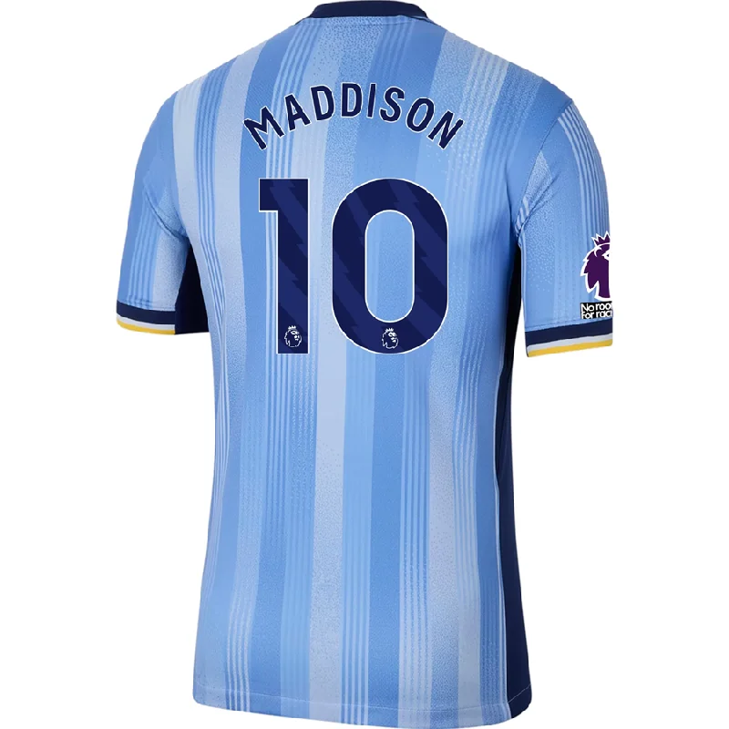 Men's Basketball Jerseys in Sleeveless Design for Enhanced Mobility on the CourtNike Tottenham James Maddison Away Jersey w/ EPL + No Room For Racism Patches 24/25 (Cobalt Bliss/Binary Blue)