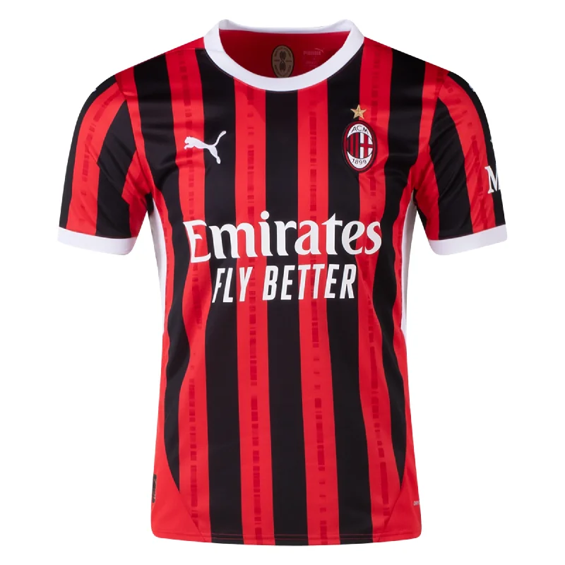 Men's Throwback Tennis Jerseys Inspired by Iconic Matches and PlayersPuma AC Milan Home Jersey 24/25 (Puma Red/Puma Black)