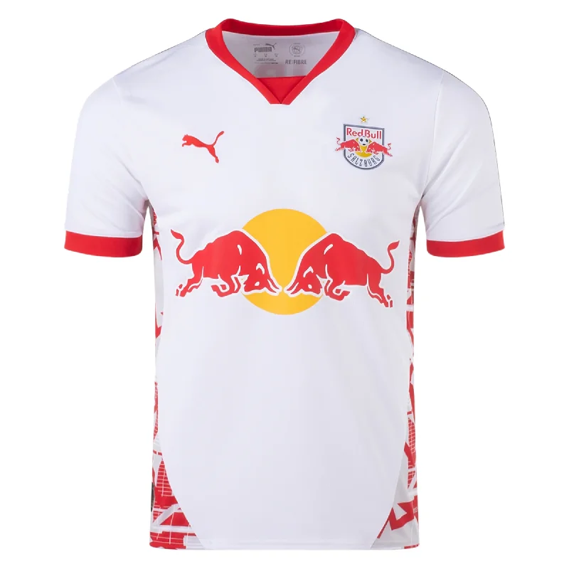 Men's Retro Soccer Jerseys of Famous Clubs from the 90s for Nostalgic Football EnthusiastsPuma RB Salzburg Home Jersey 23/24 (Puma White/Puma Red)