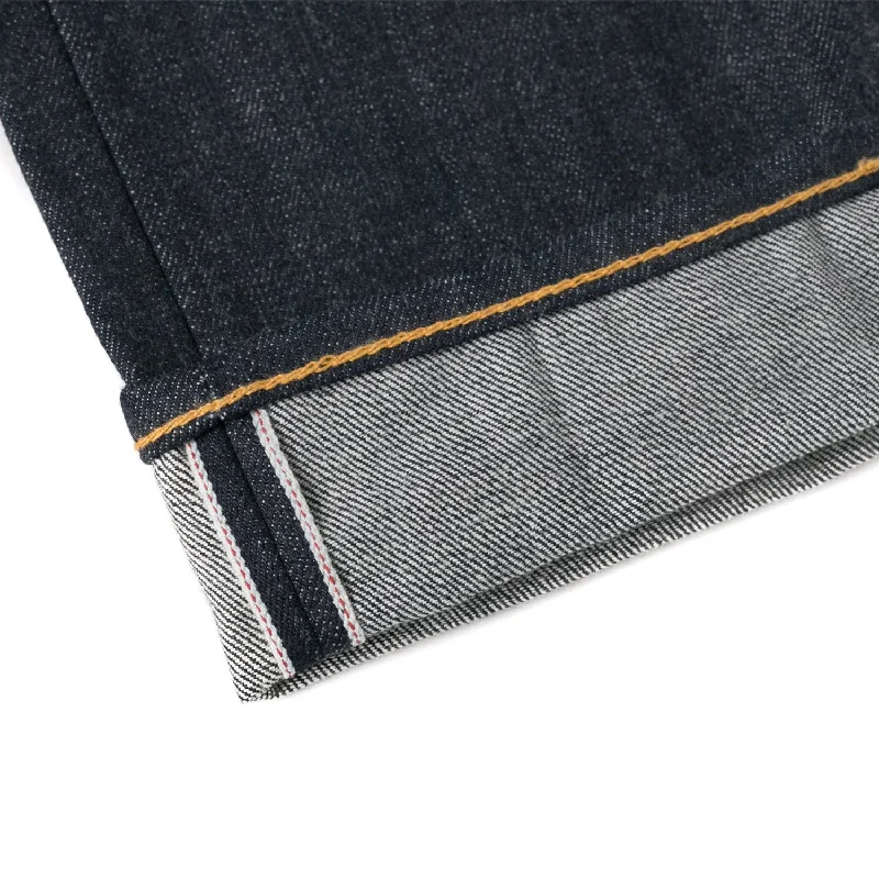 Men's High - Waisted Jeans in a Medium Wash for a Vintage - Style RevivalChainstitch Hem Service