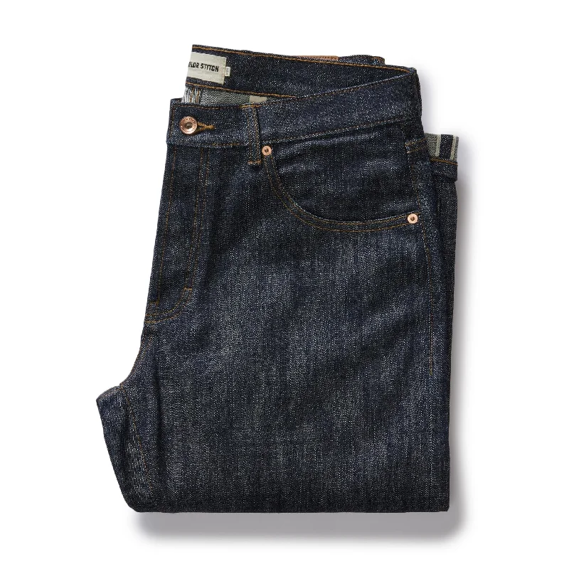 Men's Jeans with a Zip - Off Lower Leg for Convertible StyleThe Democratic Jean in Rigid Organic Selvedge