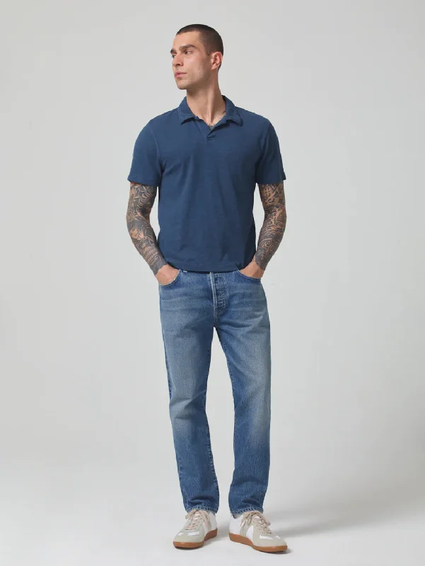 Men's Ripped Skinny Jeans in Acid Wash for an Edgy and Punk - Inspired StyleFinn Relaxed Rise Taper Archive Jean - Clubhouse