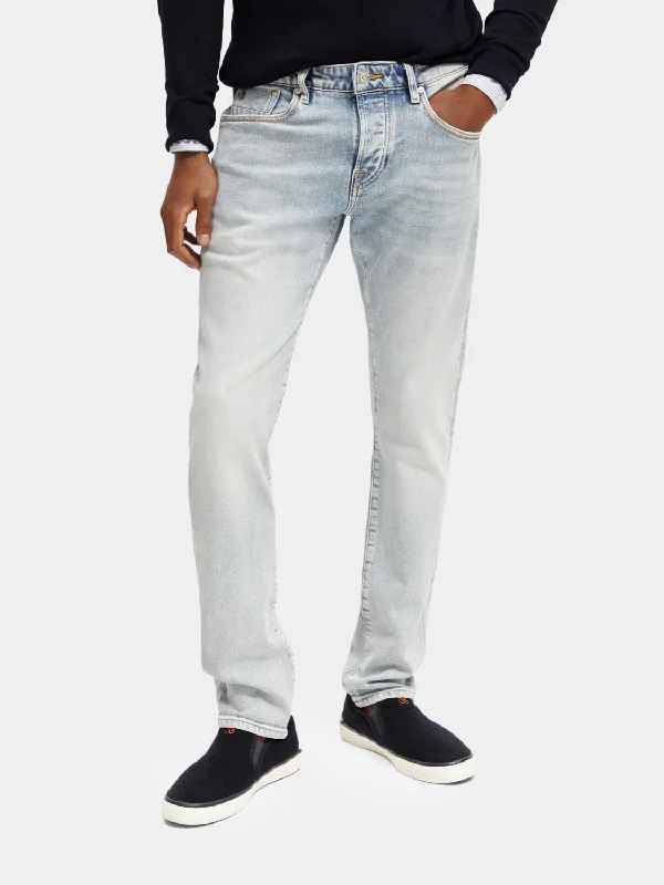 Plus Size Men's Relaxed Fit Jeans with a Faded Wash for a Vintage - Inspired LookRalston regular slim-fit jeans