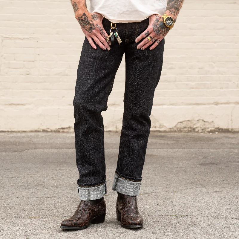 Men's Ripped Skinny Jeans in Acid Wash for an Edgy and Punk - Inspired StyleSchaeffer's Garment Hotel 101 Standard Straight Jean Rope Indigo