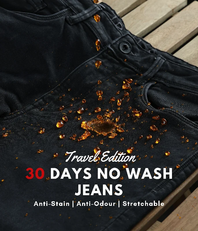 Men's Jeans with a Frayed Hem for a Casual and Effortless StyleTrekker