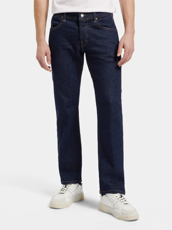 Men's Low - Rise Jeans in a Light Wash for a Casual and Youthful LookZee straight-fit jeans