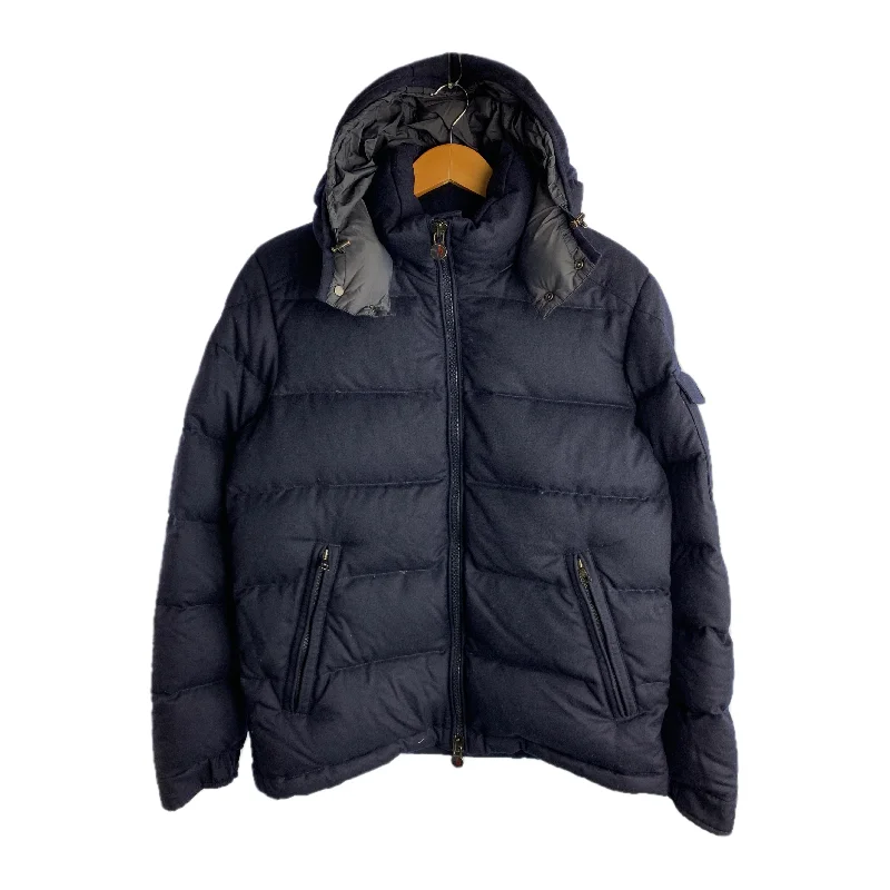 MONCLER/Puffer Jkt/3/NVY/Wool/Plain