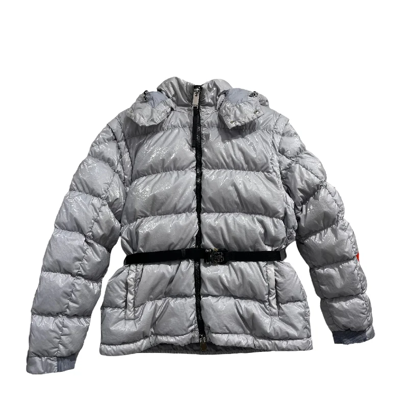 MONCLER/1017 ALYX 9SM(ALYX)/Puffer Jkt/S/Nylon/GRY /ROLLERCOASTER BUCKLE PUFFER