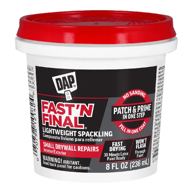 Fast'n Final Lightweight Spackling - 8 oz.