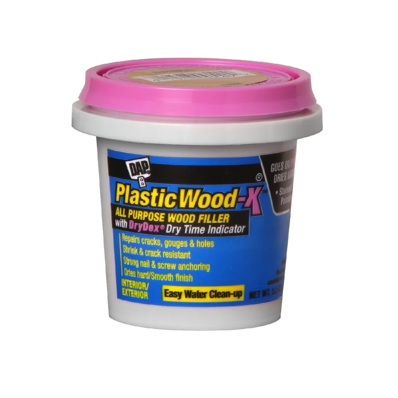 Plastic Wood-X All Purpose Wood Filler with DryDex Dry Time Indicator - 5.5 oz.