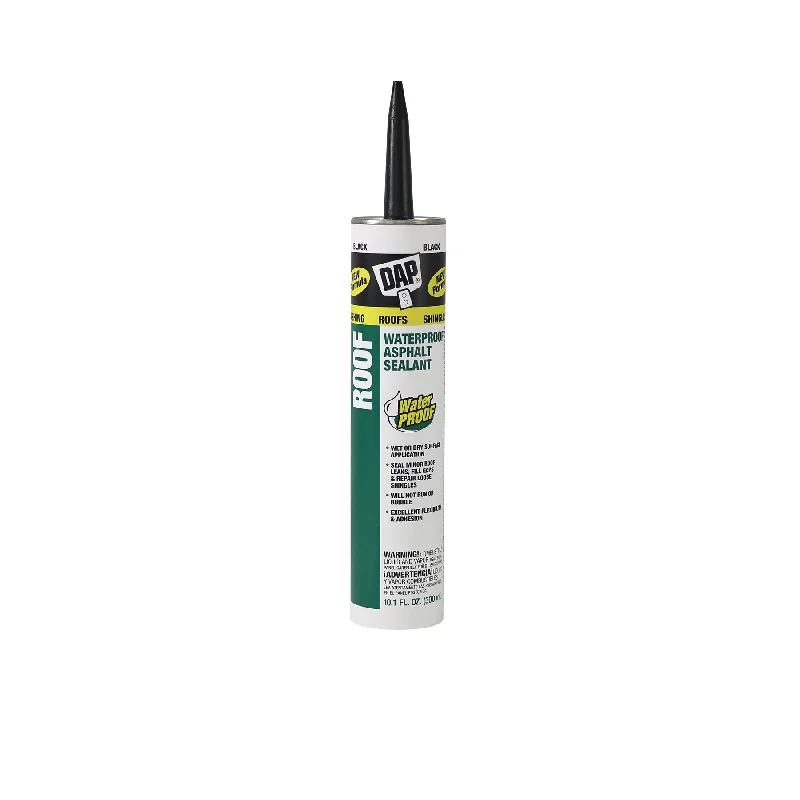 Roof Waterproof Asphalt Filler & Sealant - Black 10.1 oz.