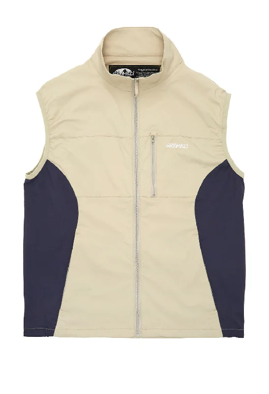 Gramicci Men's Softshell Nylon Vest - Stone Grey