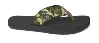 Kids' Kauai Flip Camo Sandal - Army Green Multi