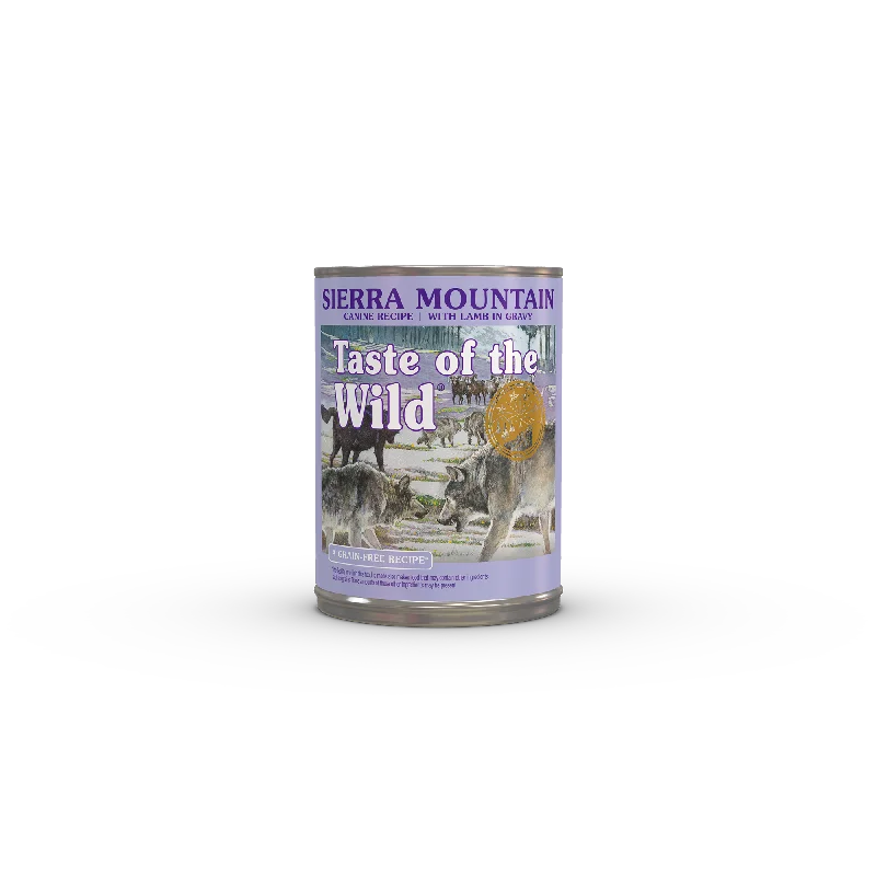 Sierra Mountain Canine Recipe with Lamb in Gravy Can - 13.2 OZ Can