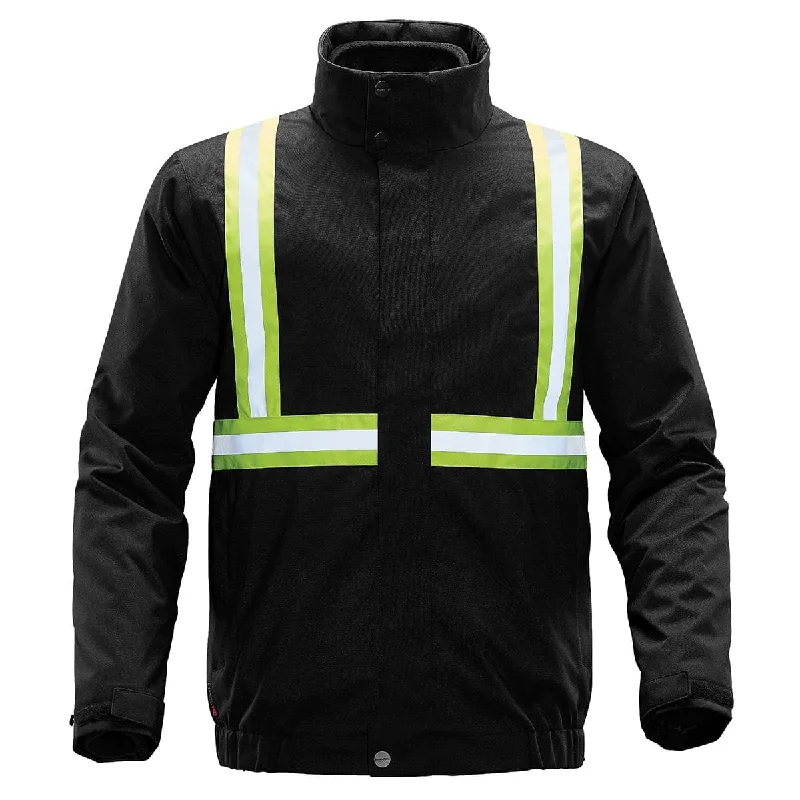 Stretch - fabric men jackets for unrestricted movement during workoutsUnisex HD 3-in-1 Reflective Jacket - XLT-4R