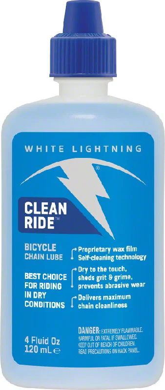 Clean Ride Bike Chain Wax Lube, 4oz