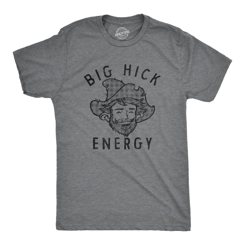 Men's tie - dye t - shirts with a bohemian styleBig Hick Energy Men's T Shirt