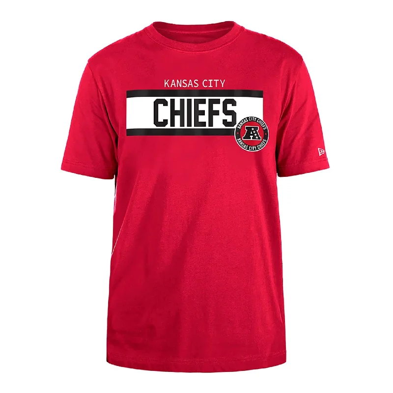 Men's tie - dye t - shirts with a bohemian styleKansas City Chiefs NFL 3rd Down Red T-Shirt