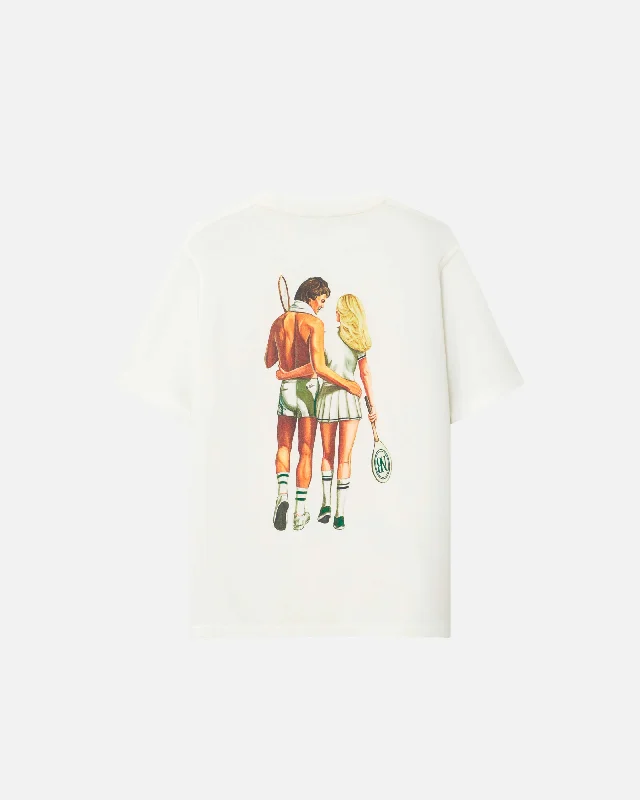 Men's button - front t - shirts with a unique artistic printLawn Club Tee