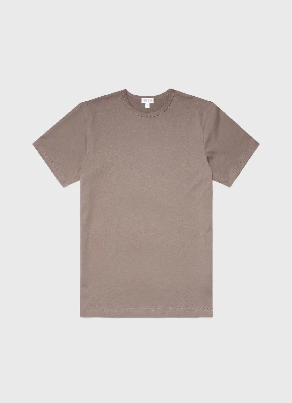 Men's organic cotton crew - neck t - shirts for everyday comfortMen's Classic T-shirt in Cedar