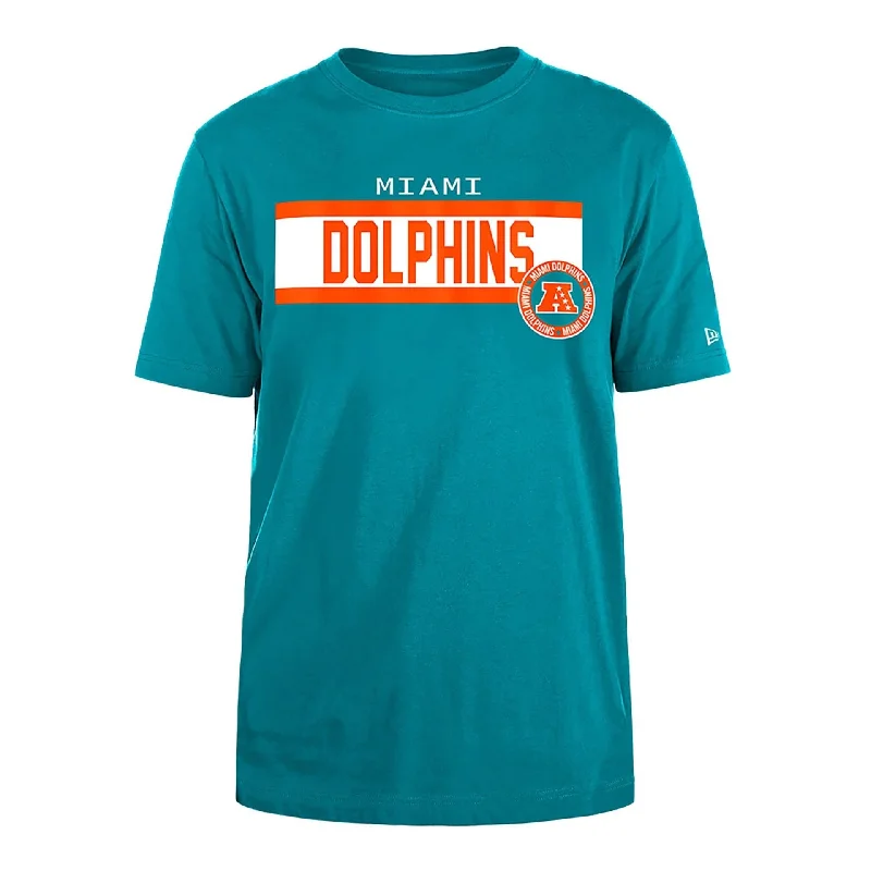 Men's UV - protection t - shirts for outdoor activities in the sunMiami Dolphins NFL 3rd Down Turquoise T-Shirt