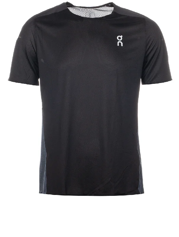 Men's UV - protection t - shirts for outdoor activities in the sunPerformance T Black/dark