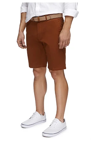 Men's high - waisted swim shorts with UPF protection for beach vacationsAriel Short - Rusty