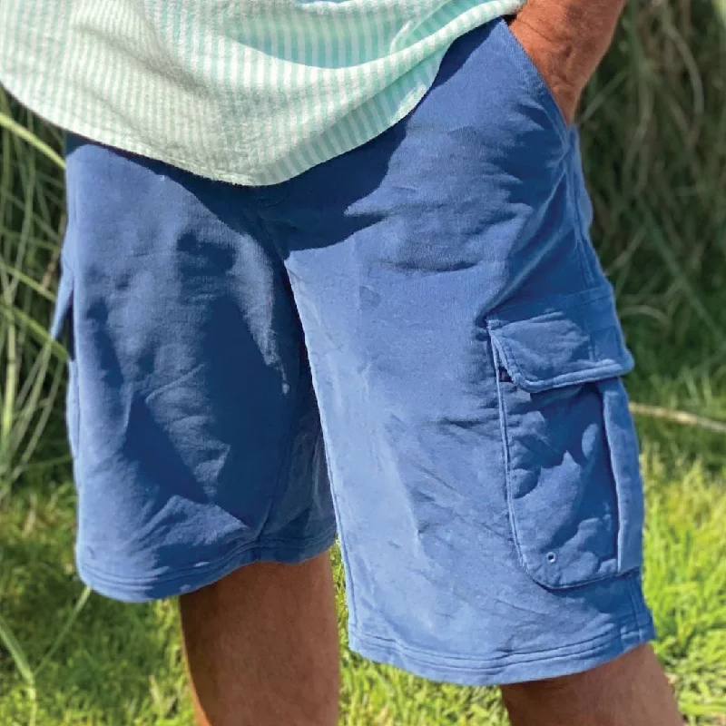 Men's moisture - wicking performance shorts for sweaty outdoor activitiesCorduroy Cargo Shorts