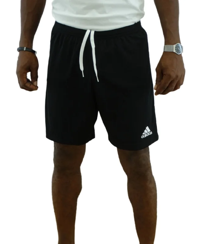 Men's checkered pattern wool shorts for a stylish winter layering optionH57504, Adidas, Entrada 22 - Men's Shorts - Black