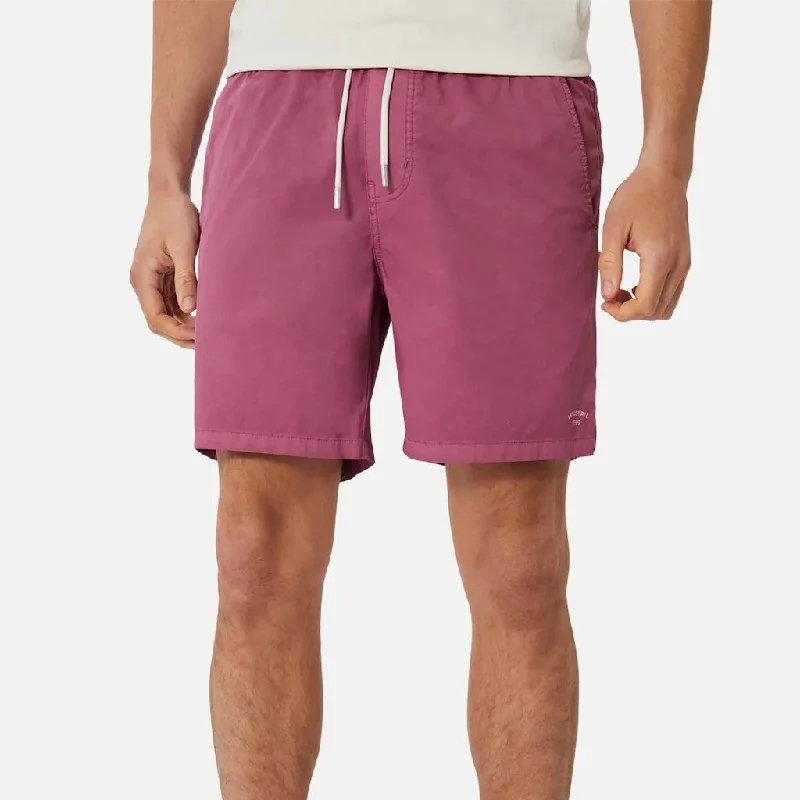 Men's button - fly denim work shorts for durability on the jobIndustrie - The Bahama Angler Swim Short - Magenta