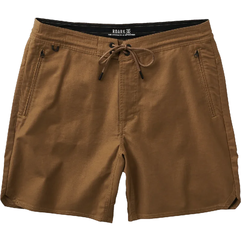 Men's elastic waistband lounge shorts for lazy weekends at homeMen's Layover Traveler Short