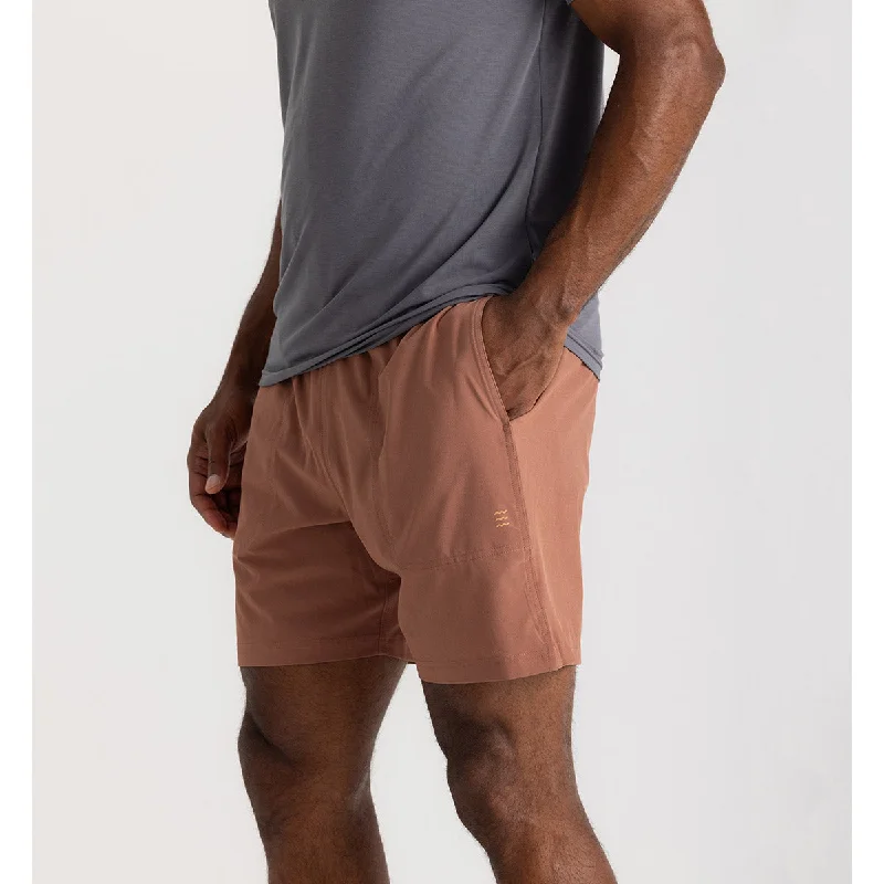 Men's button - fly denim work shorts for durability on the jobMen's Bamboo-Lined Active Breeze Short - 7"