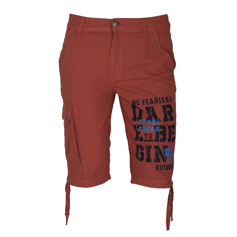 Men's drawstring casual linen shorts for a laid - back summer lookMEN SHORT WOVEN