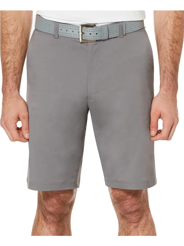 Men's pastel - colored cotton shorts for a spring - friendly outfitMens Golf Active Flat Front