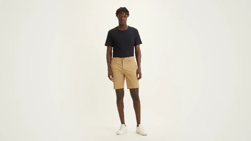 Men's neon - colored athletic shorts for high - visibility workoutsMen's Supreme Flex Modern Chino Short