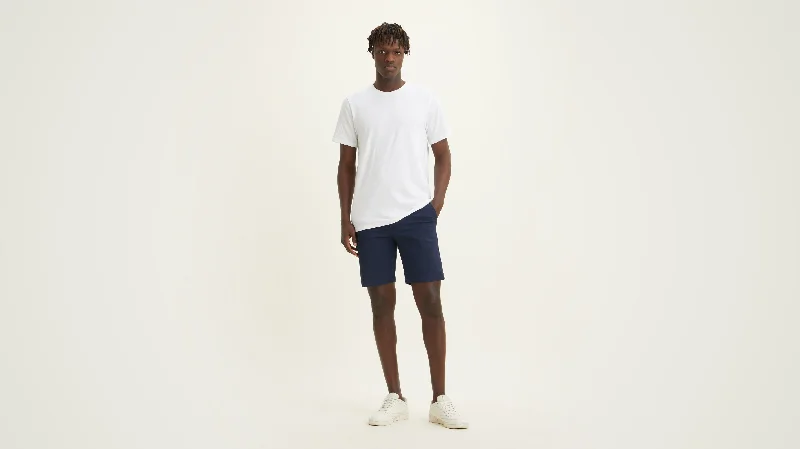 Men's zip - pocket canvas shorts for added functionality during travelMen's Supreme Flex Modern Chino Short