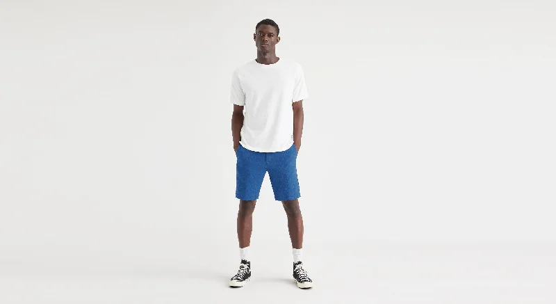 Men's side - stripe track shorts for a sporty running lookMen's Supreme Flex Modern Chino Short