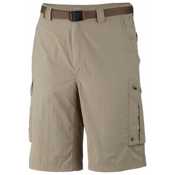 Men's zip - pocket canvas shorts for added functionality during travelMen's Silver Ridge Cargo Shorts 10"