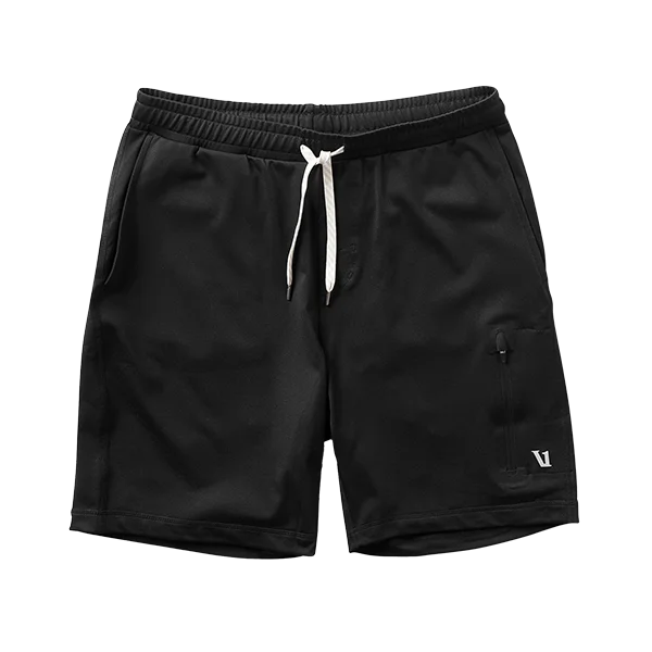 Men's zip - pocket canvas shorts for added functionality during travelMen's Sunday Performance Short