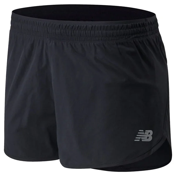 Men's high - waisted swim shorts with UPF protection for beach vacationsWomen's Accelerate Short 2.5"